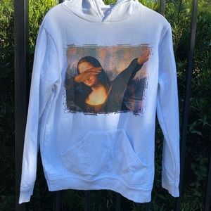 mona lisa dab hoodie